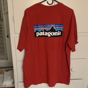 Patagonia Men's Vibrant Red Short Sleeve Tee